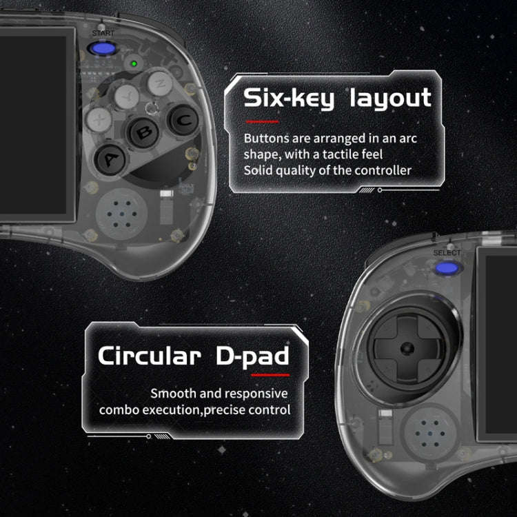 ANBERNIC RG ARC-S Handheld Game Console 4-Inch IPS Screen Linux System Portable Video Arcade, 128...