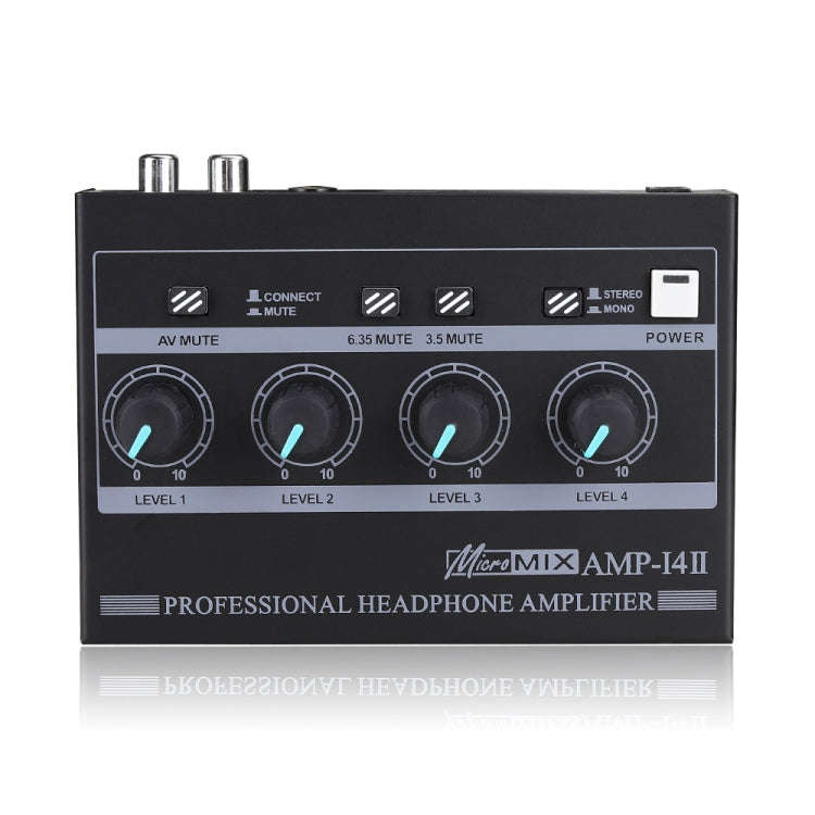 Mini HIFI 8-channel Monitoring Portable Headphone Amplifier Distributor