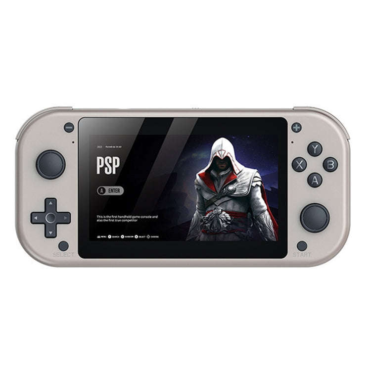 HD 4.3 inch High Brush Display Screen Retro PSP Remote Sensing Home Game Console, M17 64GB, M17 1...