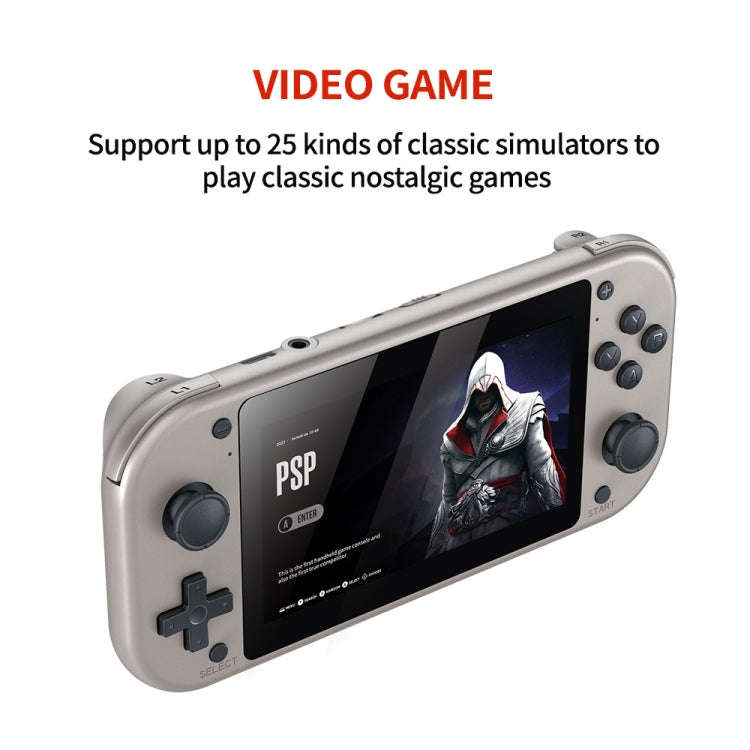 HD 4.3 inch High Brush Display Screen Retro PSP Remote Sensing Home Game Console, M17 64GB, M17 1...