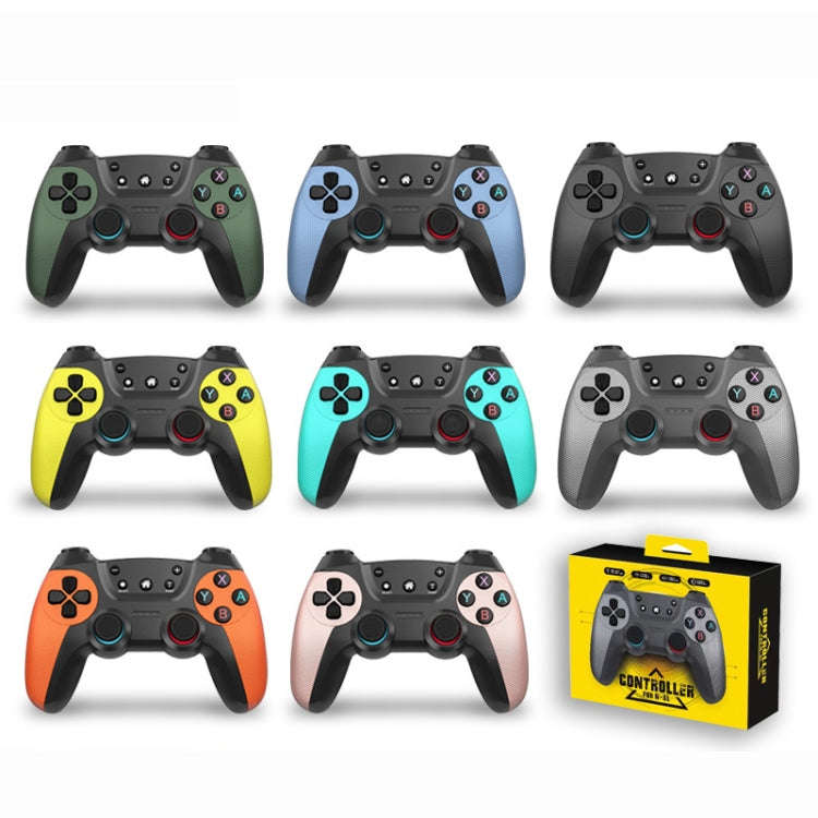 For Switch Pro / PC / Android Wireless Bluetooth Game Controller With Wake-Up Vibration, Blue, El...