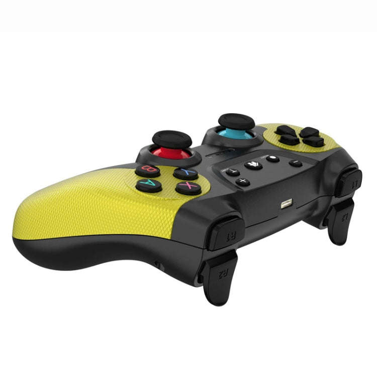 For Switch Pro / PC / Android Wireless Bluetooth Game Controller With Wake-Up Vibration, Blue, El...