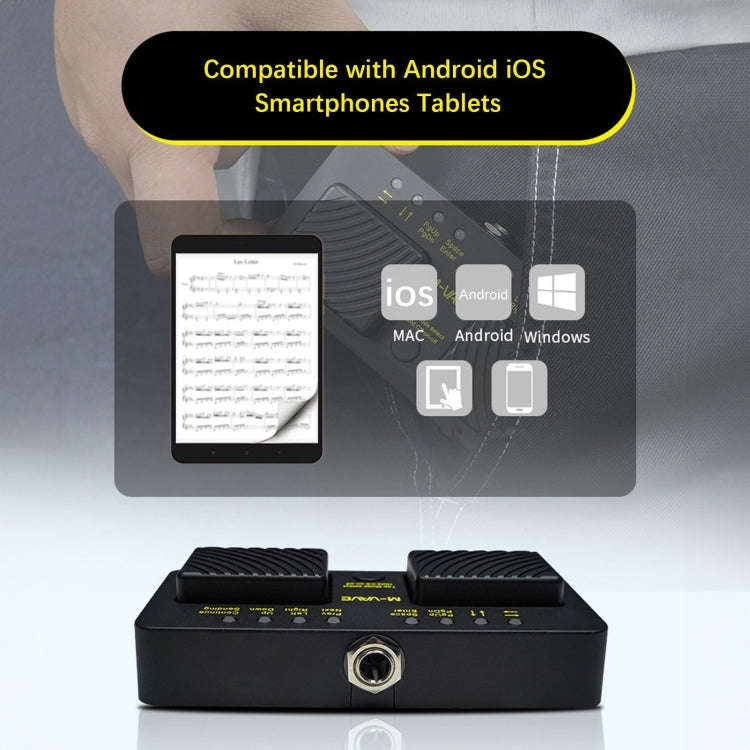 M-VAVE CUBE TURNER PRO Electric Guitar Effect Loop Bluetooth Spectrometer Controller, CUBE TURNER...