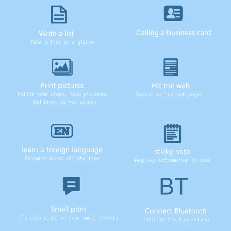 C15 Mini Student Bluetooth Inkless Photo Label Thermal Printer, Green+5 Paper, Pink+5 Paper, Gree...