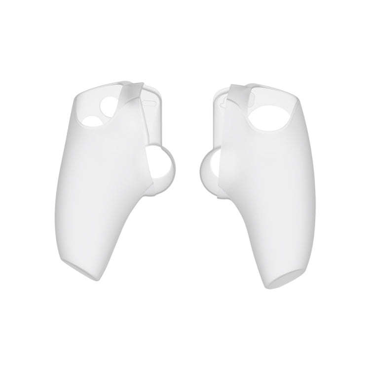 For PS5 PlayStation Portal Game Console DOBE Split Silicone Protective Case, White, Red and Blue