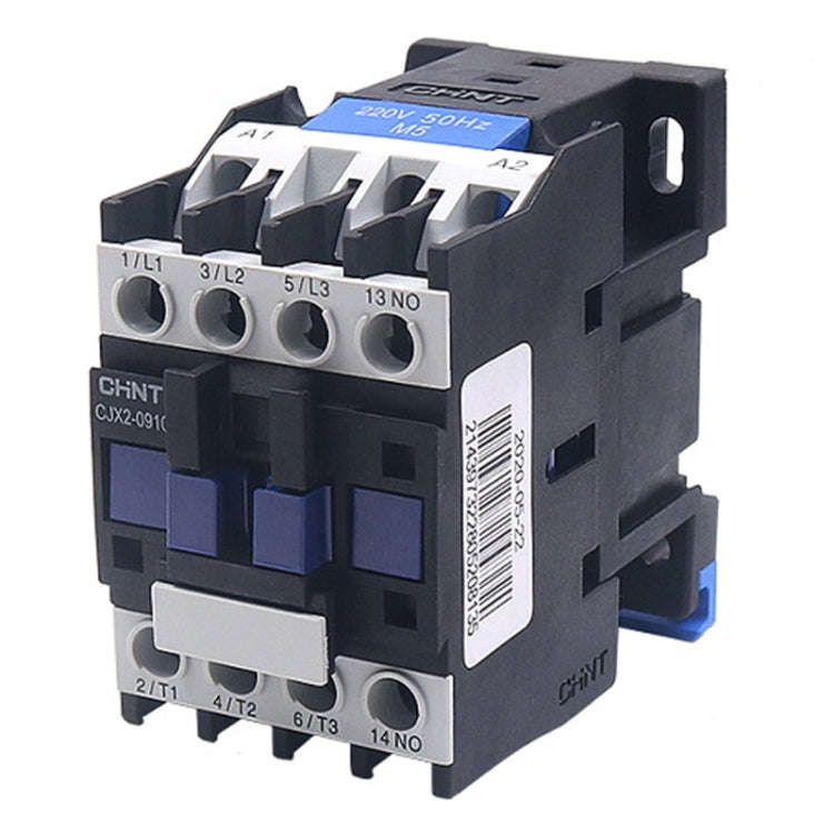 220V Silver Alloy Contacts Multi-Purpose Single-Phase AC Contactor, CHNT CJX2-0910 9A, CHNT CJX2-...