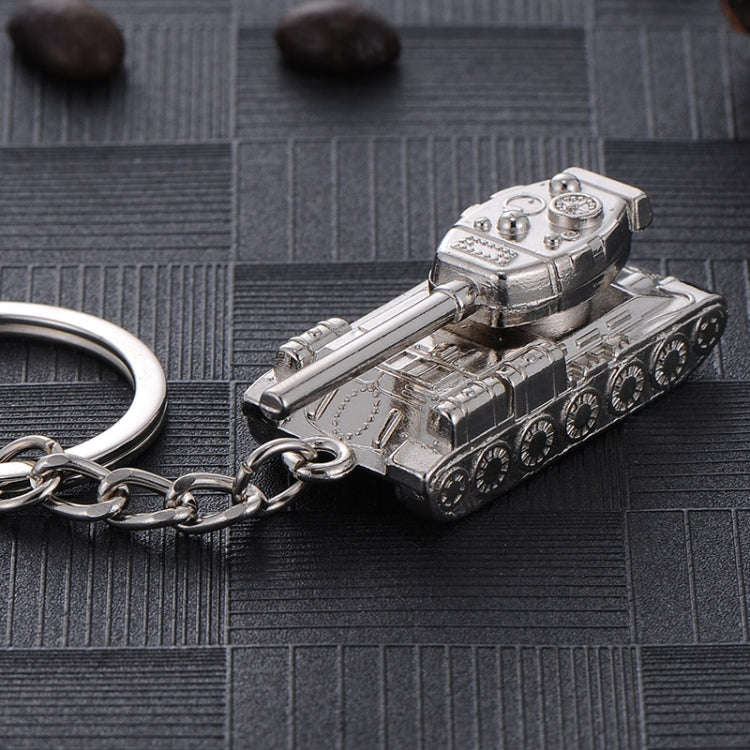Men Car Pendant Personalized Tank World Model Keychain