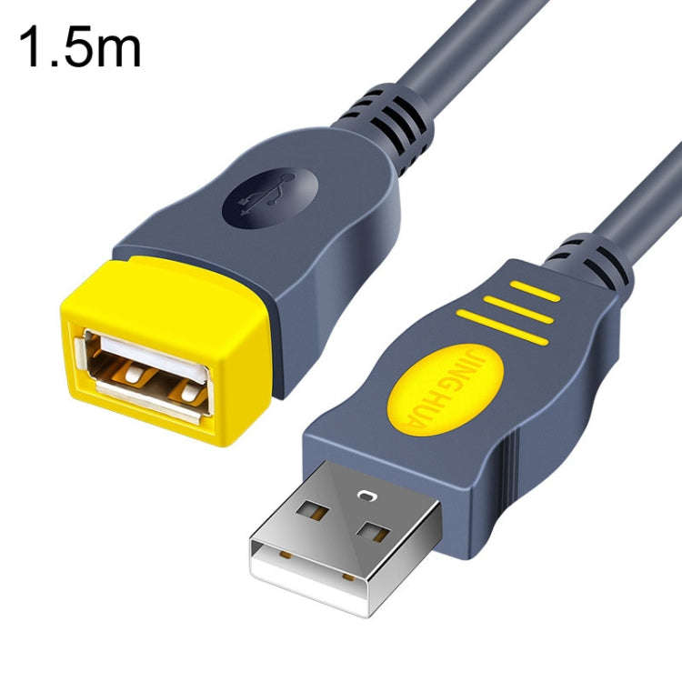 JINGHUA U111 USB 2.0 Data Extension Cable Computer Audio/Video Adapter Cord, 1.5m, 3m, 5m, 10m