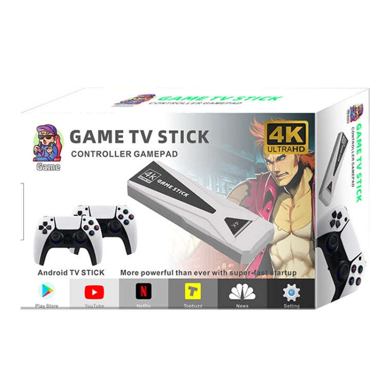 GT68 3D Box Portable Game Console For PSP TV Stick Retro Wireless Gamepad, Small Packaging, 64G, ...