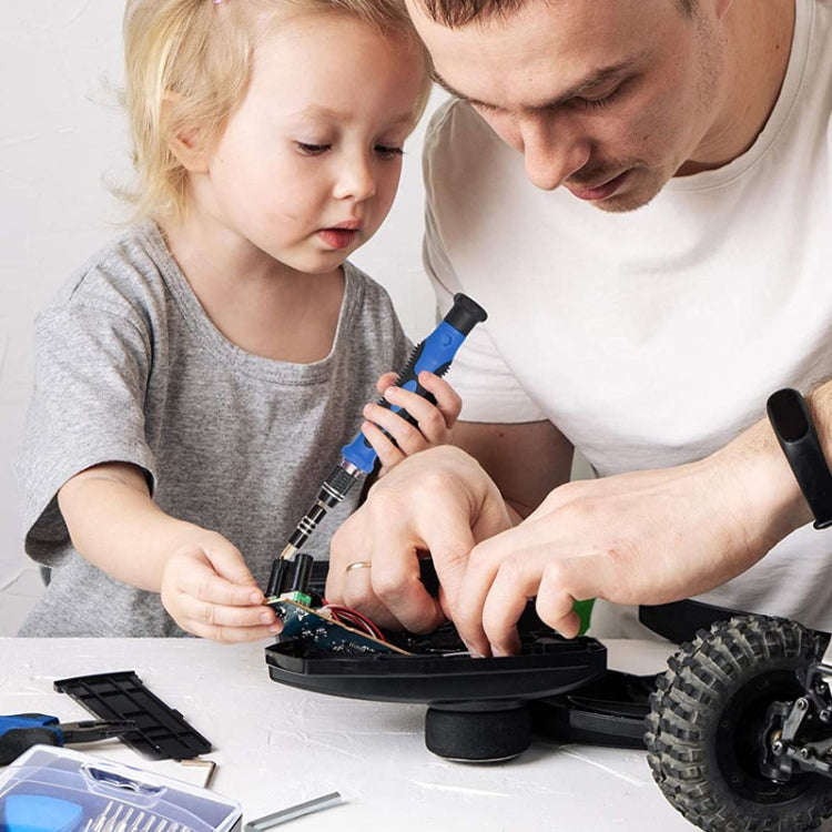 Multipurpose Manual Screwdriver Set Household Cell Phone Computer Repair Tools, 124 In 1