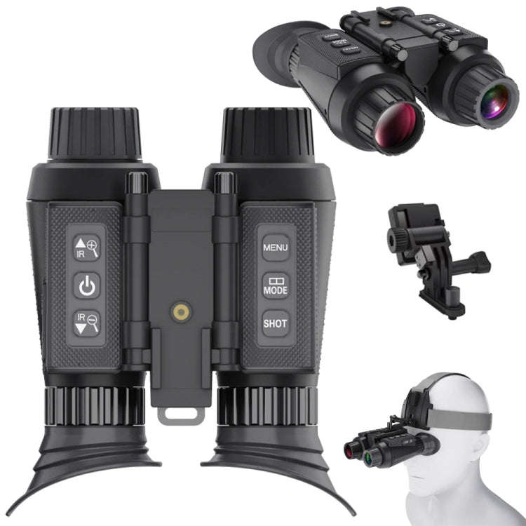 Adjustable Pupil Distance Headset Night Vision Device 3D HD Digital Binoculars Outdoor Infrared N...