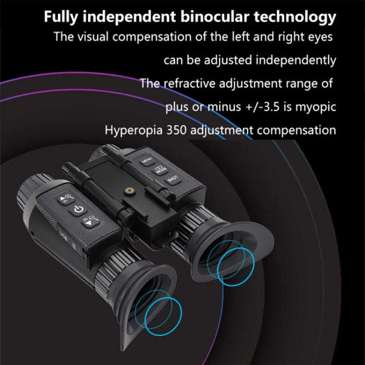 Adjustable Pupil Distance Headset Night Vision Device 3D HD Digital Binoculars Outdoor Infrared N...