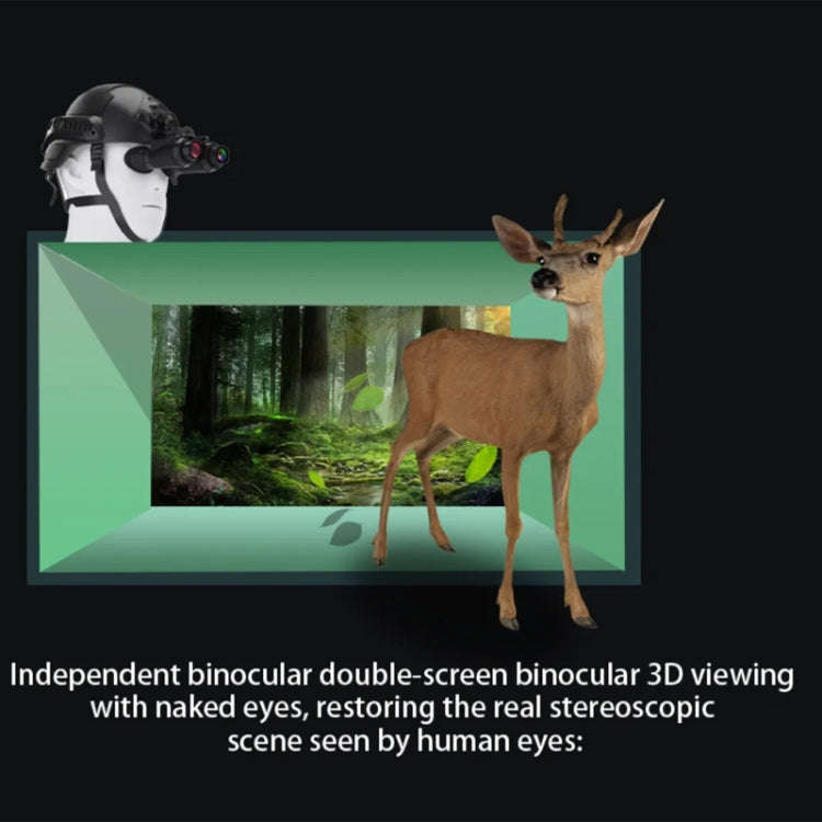 Adjustable Pupil Distance Headset Night Vision Device 3D HD Digital Binoculars Outdoor Infrared N...