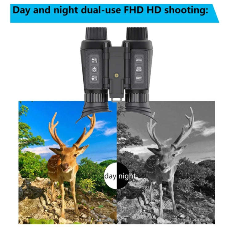 Adjustable Pupil Distance Headset Night Vision Device 3D HD Digital Binoculars Outdoor Infrared N...