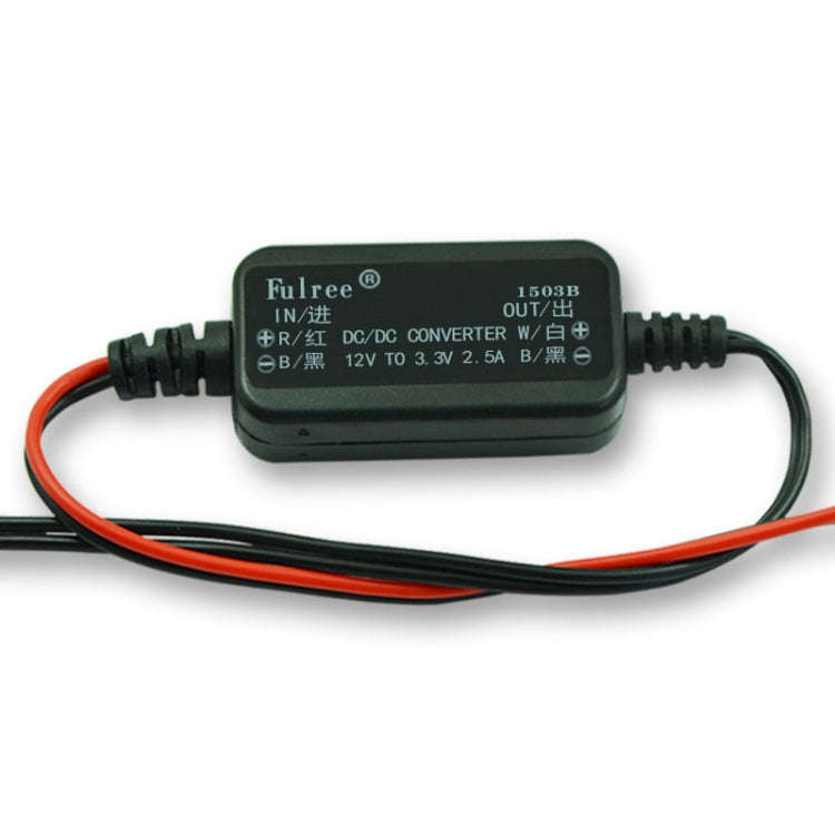 Vehicle Power Supply DC Ultra Thin Step-Down Power Converter, Fulree 12V To 3.3V 2.5A, Fulree 12V...
