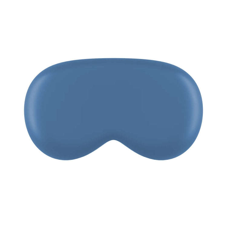 For Apple Vision Pro Silicone Protective Case VR Headset Cover, Black, Blue