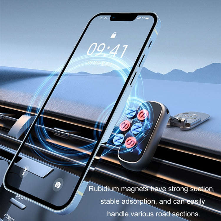 Car Adhesive Folding Magnetic Mobile Phone Navigation Holder