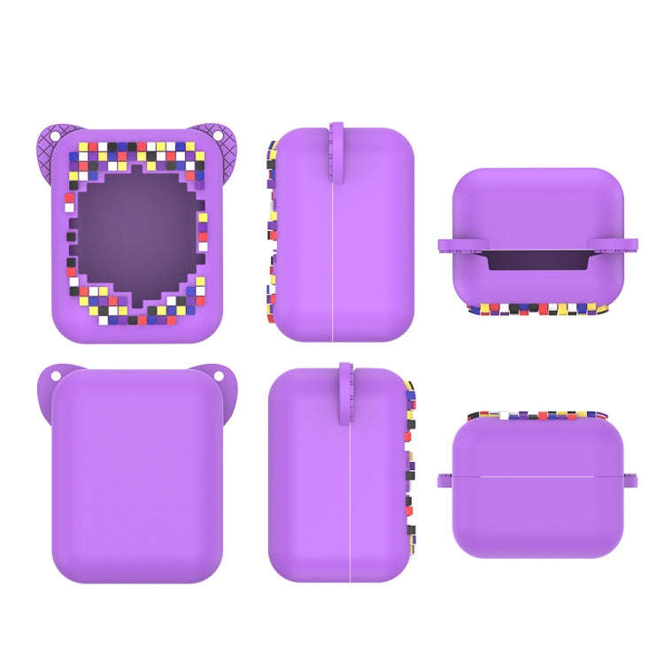 For Bitzee Pet Machine Silicone Case, Blue, Pink, Mint Green