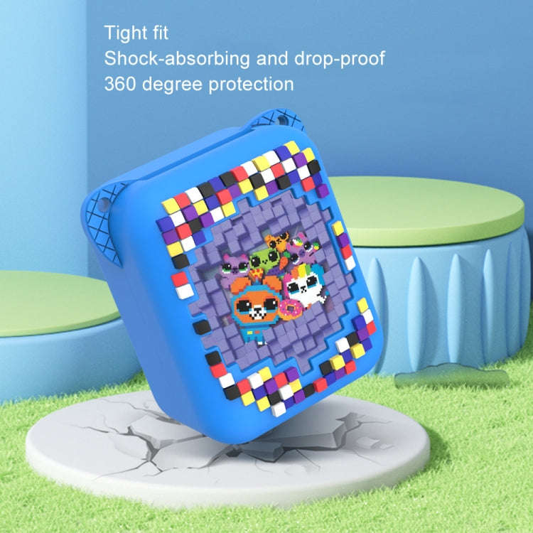 For Bitzee Pet Machine Silicone Case, Blue, Pink, Mint Green