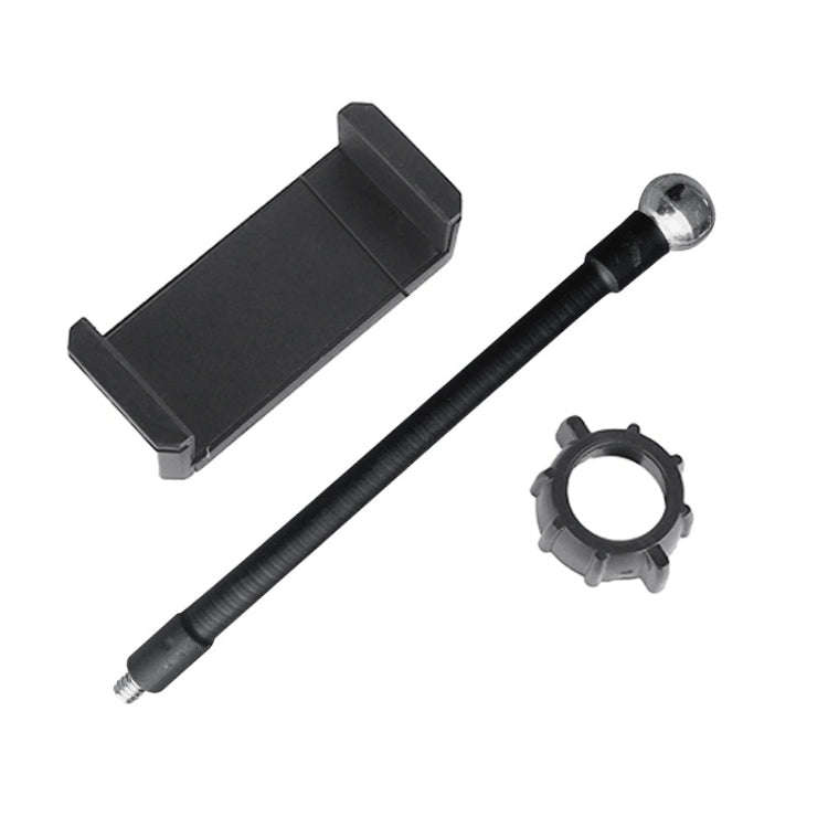 Live Beauty Ring Light Phone Clip 360 Rotating Heads Hose Clamp Stand