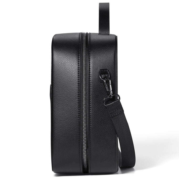 For Apple Vision Pro Headset Multifunctional Storage Bag Carrying Case, Black, Brown