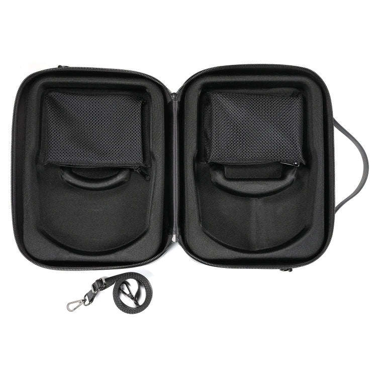 For Apple Vision Pro Headset Multifunctional Storage Bag Carrying Case, Black, Brown