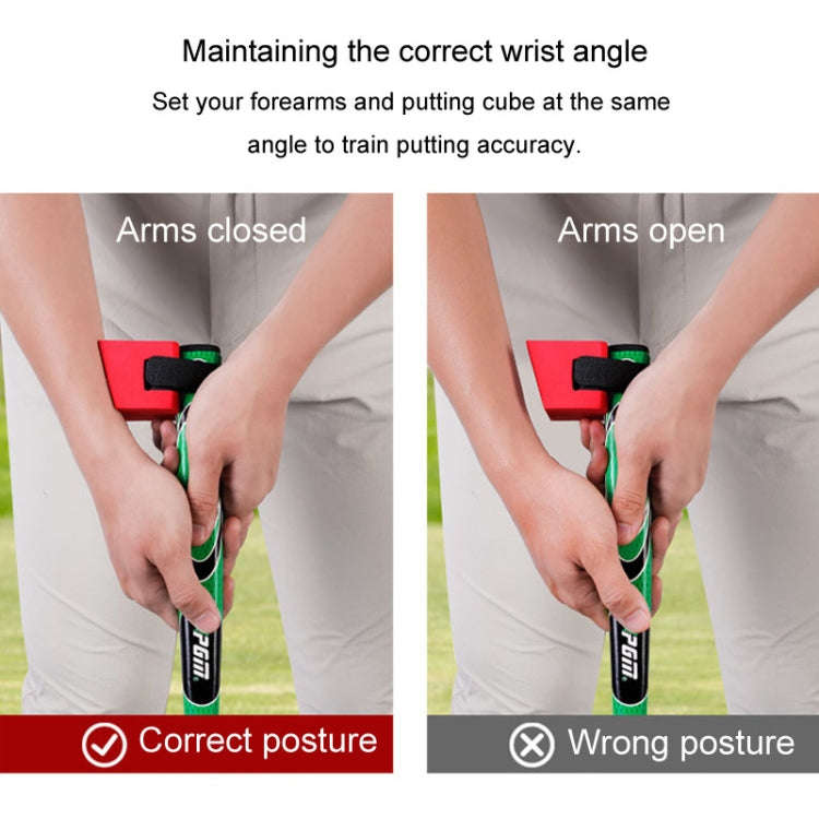 PGM JZQ031 Golf Putter Wrist Fixer Auxiliary Practice Set For Beginners Golf Posture Corrector
