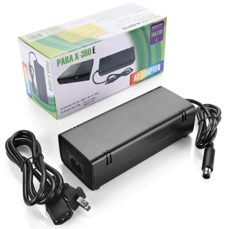 For Microsoft XBOX 360 E Console Power Supply Charger 135W 100-240V 2A AC Adapter, EU Plug, US Pl...