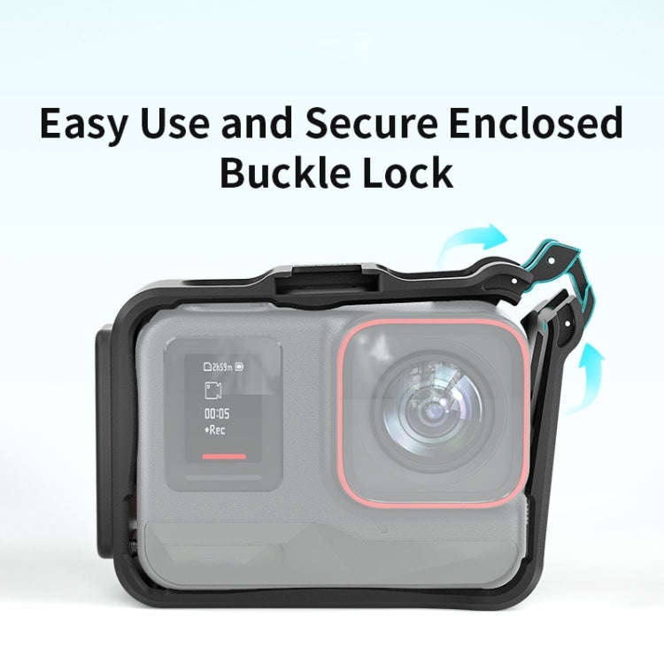 For Insta360 Ace / Ace Pro aMagisn Rabbit Cage Border Sports Camera Accessories, ABS