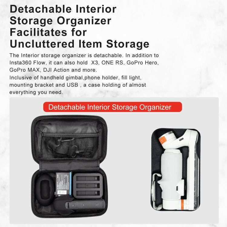 For Insta360 Flow aMagisn Small Storage Bag Protective Accessories, For Insta360 Flow