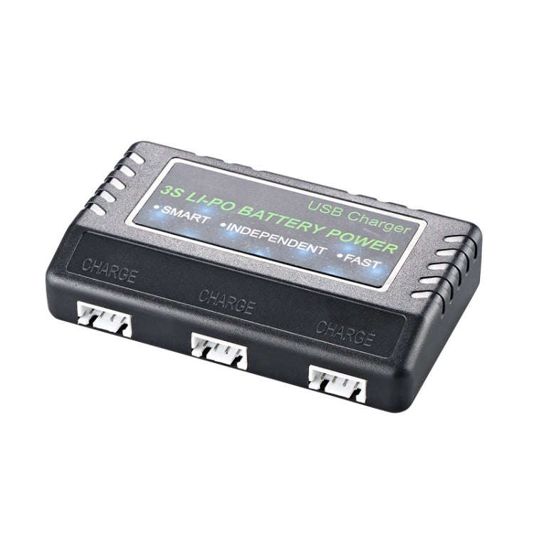 One Charge Three Water Bullet Rifle Li-Po Battery Balance Charging Case, BH-3S03