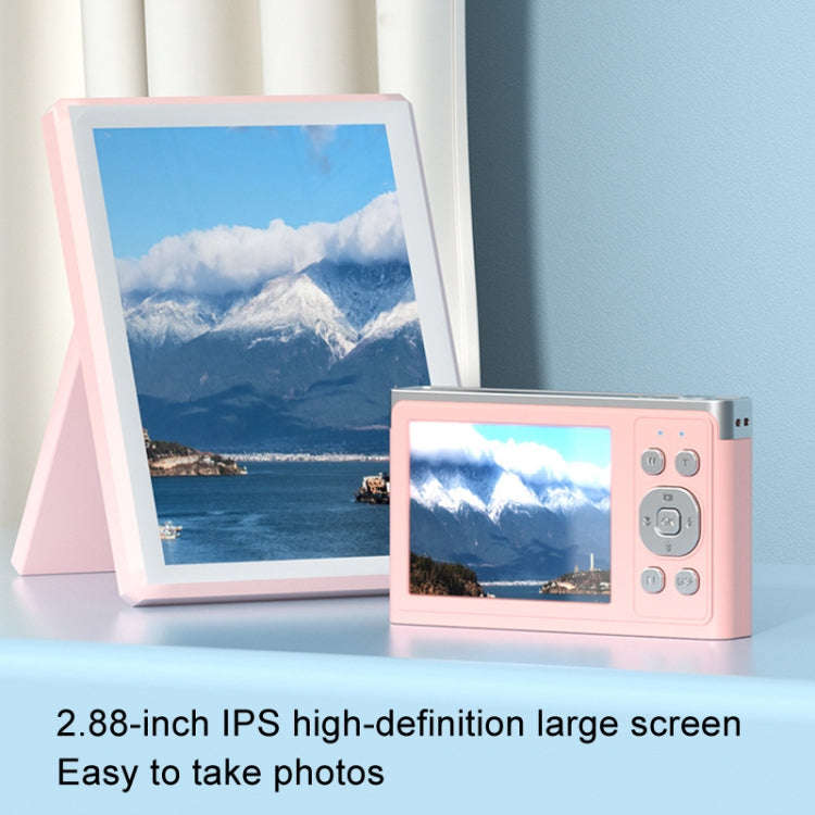 50 MP HD Camera 4K Video Retro Vlog Self-Shooting Camera, Black, Pink, White