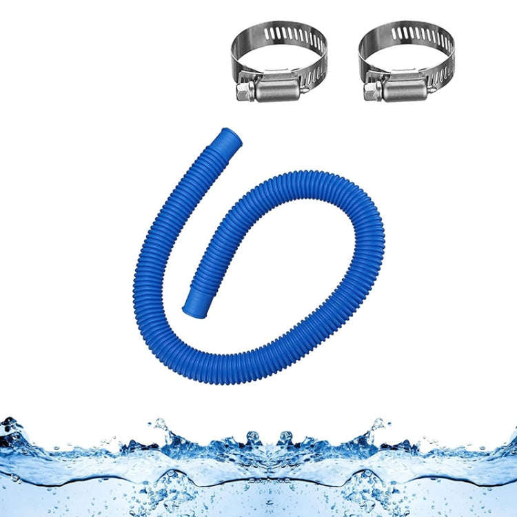 For Intex Swimming Pool Filter Pump Replacement, 1 Hose 2 Clamps, 2 Hoses 4 Clamps, 1 Hose 2 Clam...