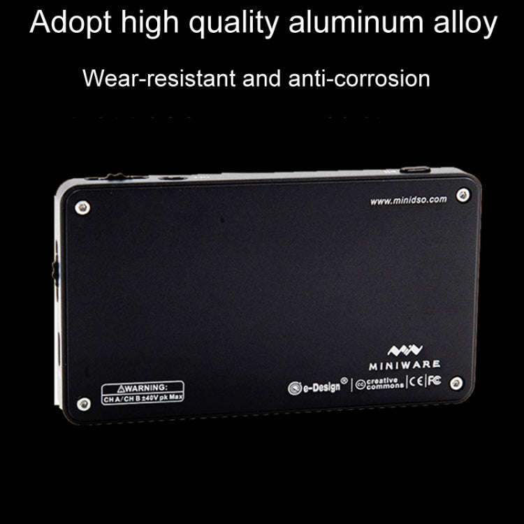 MINIWARE Dual Channel Mini Portable Handheld Digital Storage Oscilloscope, DS212