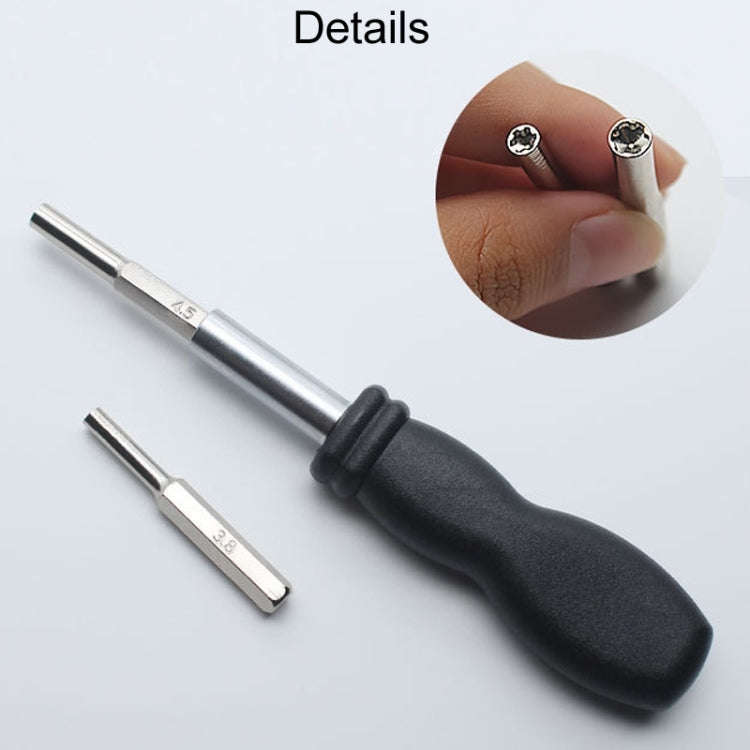 For N64/NGC/SFC Game Console Disassembly Hardware Tools Screwdriver Accessories, 3.8mm Sleeve, 4....