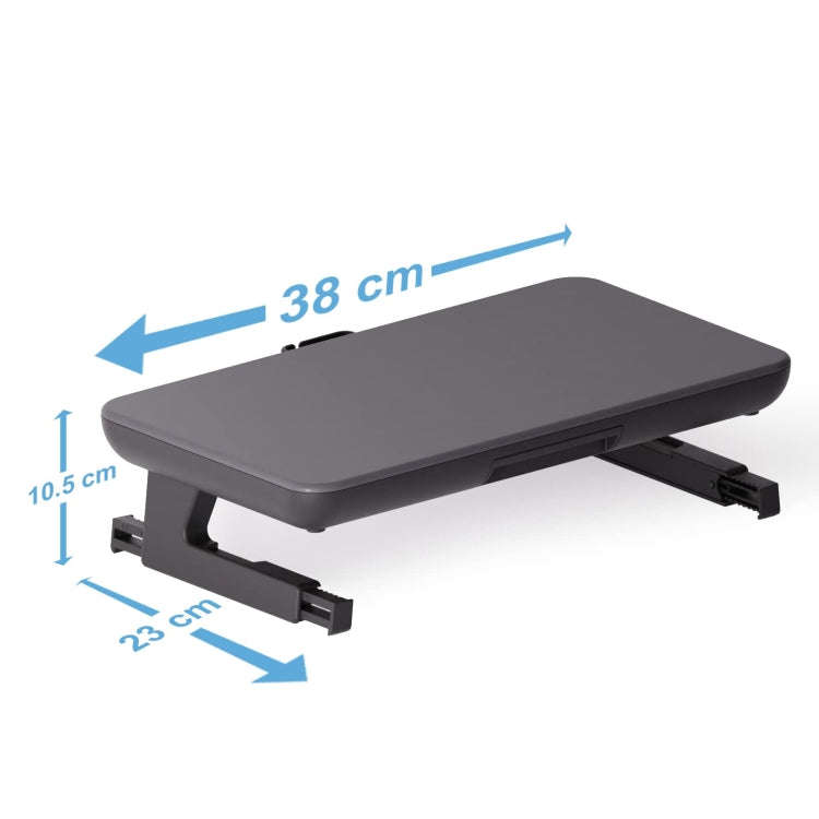 Oimaster Monitor Stand Riser Adjustable Height Laptop Bracket With Storage Drawer, Basic, Upgrade