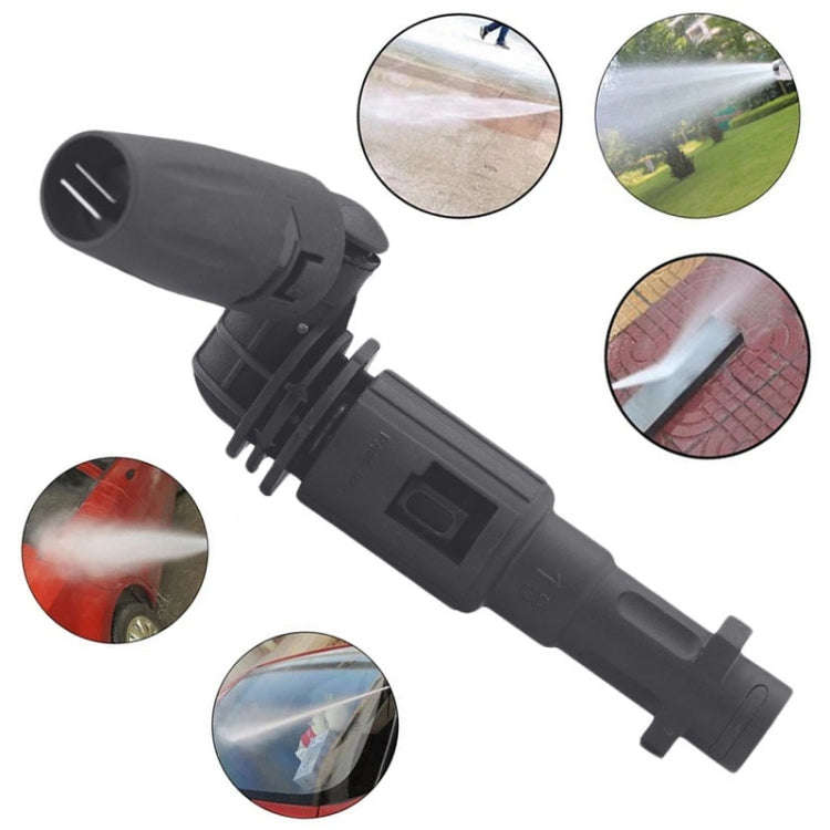 Multifunctional Car Wash High Pressure Spray Nozzle 360 Degree Universal Rotary Adjustable, For K...