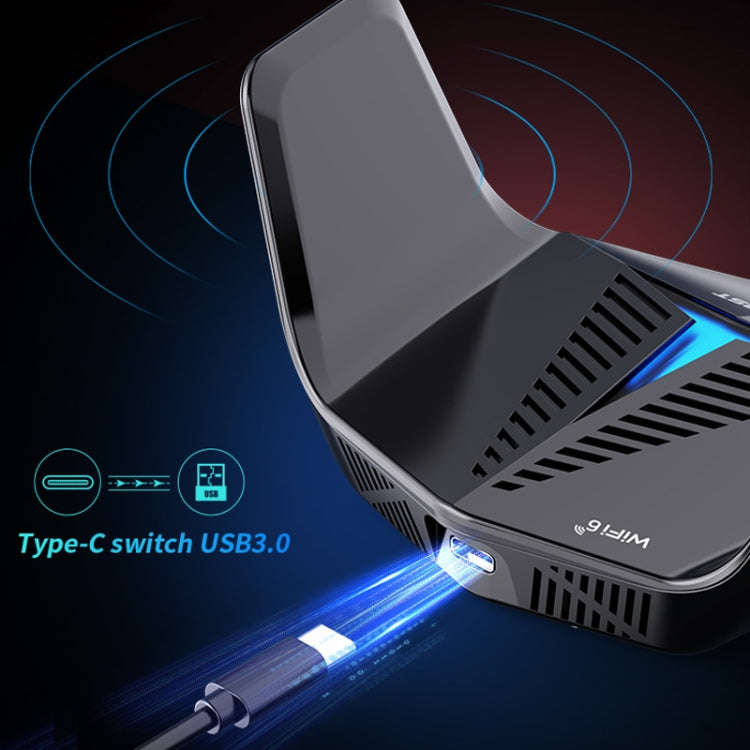 COMFAST CF-979AX WiFi6 5374Mbps USB-C / Type-C Wireless Network Card WiFi Receiver, CF-979AX