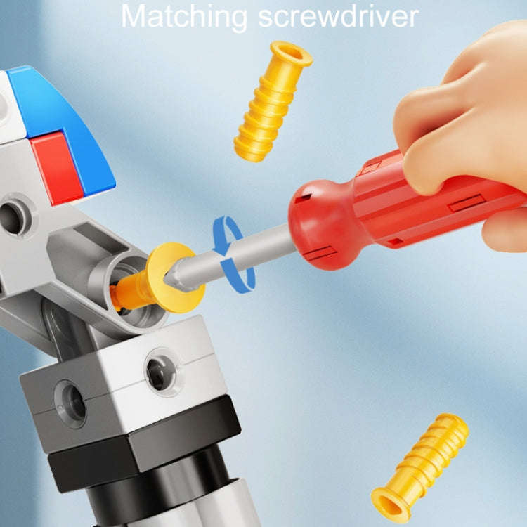 Variable Robot Car Building Block Toys Children Educational Assembling Toys, 172pcs /Box
