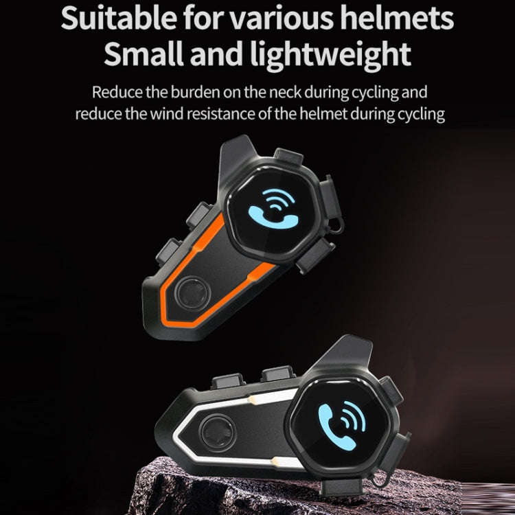 Motorcycle Noise Reduction Waterproof Helmet Cycling Bluetooth Headphones