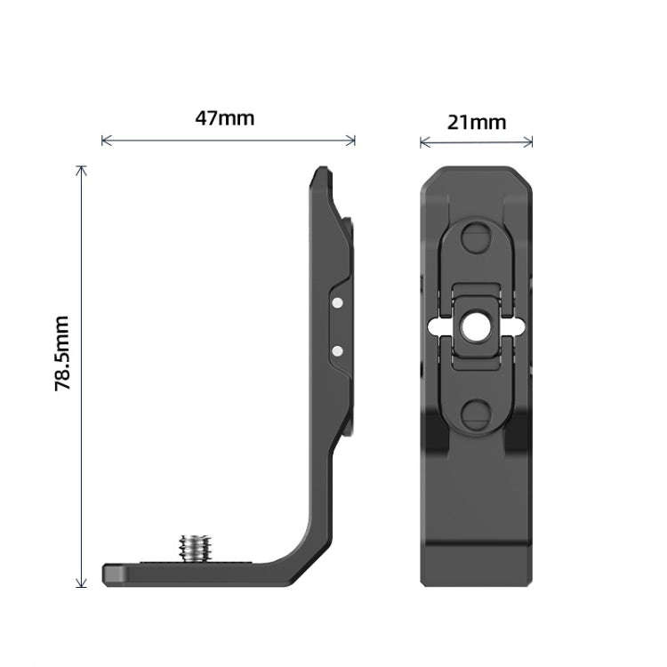 For Insta360 X4 / X3 Hepail Horizontal And Vertical Shooting Quick Release Metal Magnetic Bracket...