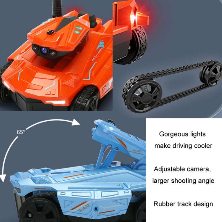 Tank Car Toys 720P HD Camera RC Car With Real-time Surveillance With Remote Controller