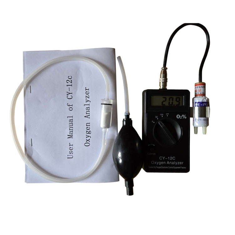 CY-12C Portable Oxygen Analyzer Full Range Oxygen Measurement Device, CY-12C