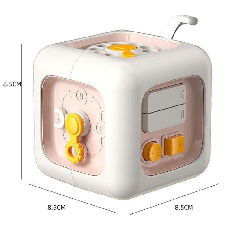 Baby Educational Multifunctional Hexahedron Montessori Early Learning Cube Toy