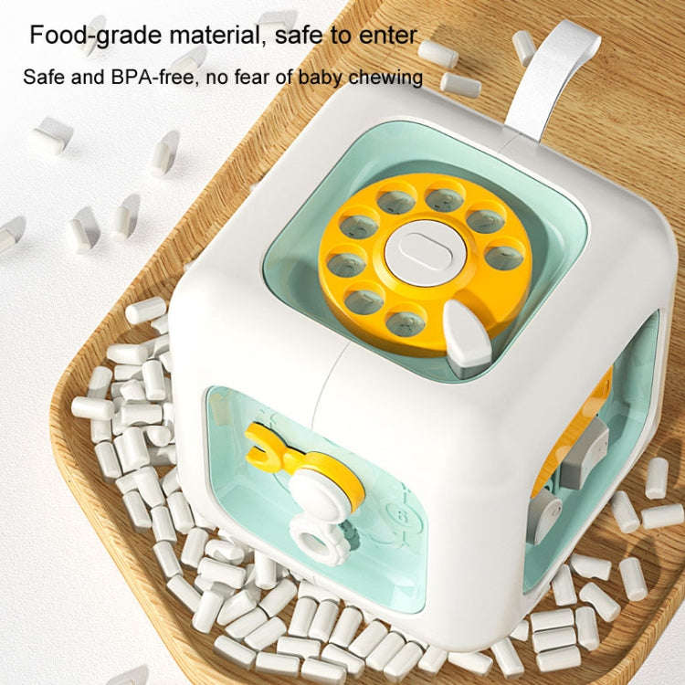 Baby Educational Multifunctional Hexahedron Montessori Early Learning Cube Toy