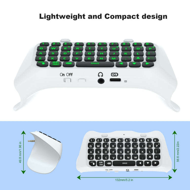 For PS5 JYS-P5172 Gamepad Wireless Bluetooth External Keyboard, Without Gamepad, JYS-P5172 (Black...