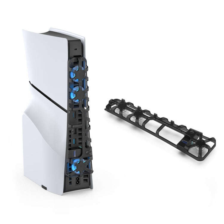 For PS5 Slim DOBE TP5-3538 Host Rear Blu-ray Fan Thermal Cooling Fan, DOBE TP5-3538 (White), DOBE...