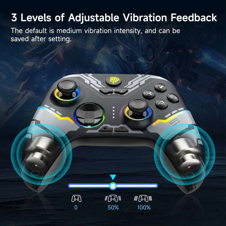EasySMX X15 Hall Joystick Trigger RGB Wireless Gamepad, Starry Sky, Mech