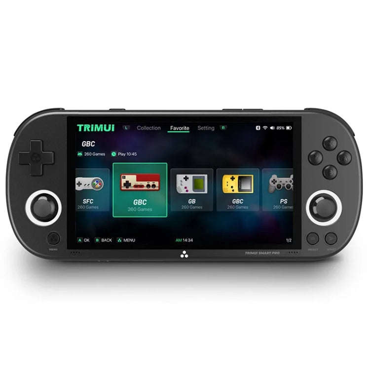 Trimui Smart Pro 4.96 Inch IPS Screen Handheld Game Console Open Source Linux System, 64G, 128G, ...