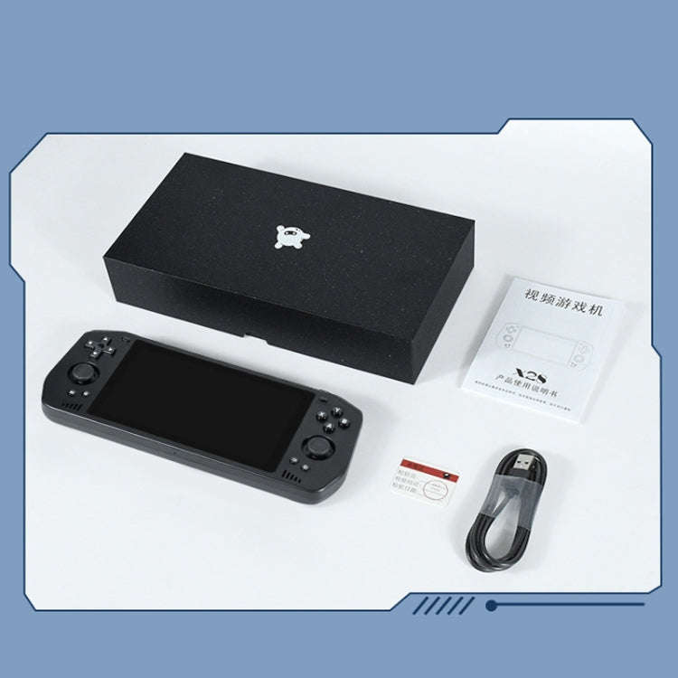 POWKIDDY X28  Android 11 Handheld Retro Game Console 5.5 Inch Touch IPS Screen Game Machine 4+64G